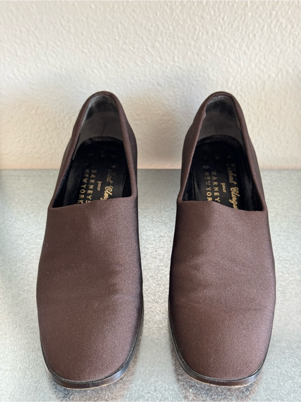 Vintage Robert Clergerie for Barneys New York Brown Pumps